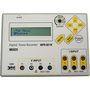进口multi日本MPR-601W-01数字电能记录仪三相四线