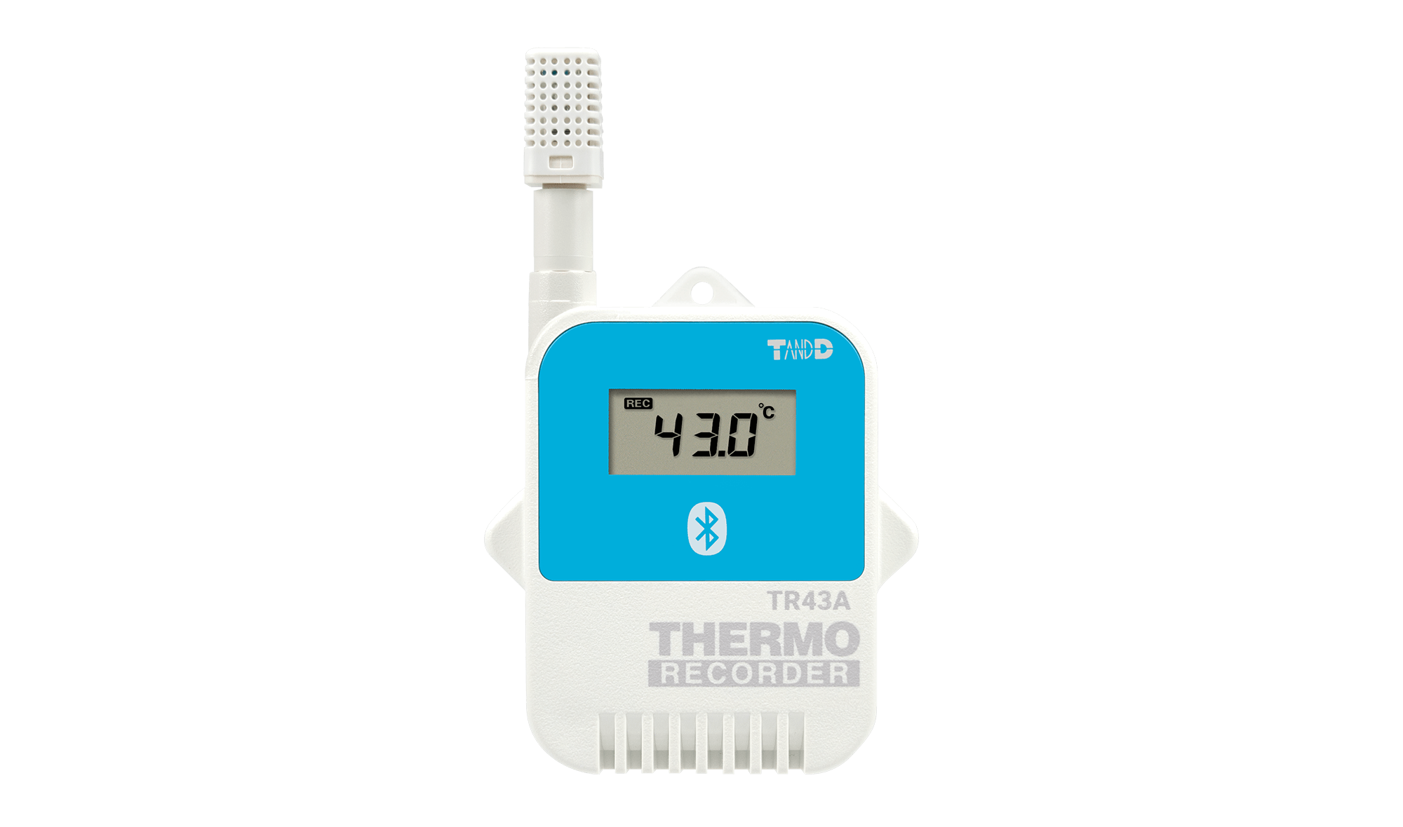TANND带外部传感器的 2 通道温度和湿度记录仪TR43A