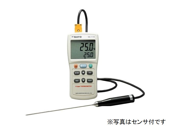 日本进口佐藤SATO数字温度计热电偶K型SK-1110