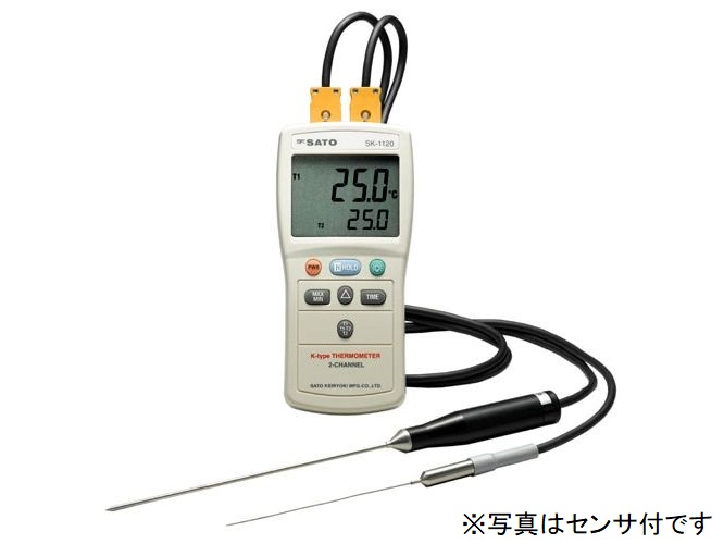 日本进口佐藤SATO数字温度计热电偶K型 SK-1120
