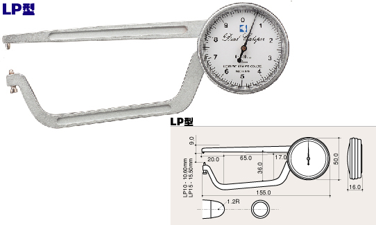 日本KORI古里卡规LP型LP-10