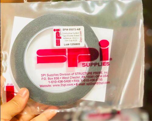 SPI美国SEM双面碳导电胶带8mm*20m科研专用
