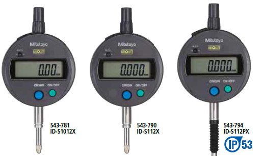日本三丰Mitutoyo数显指示表543-781 ID-S1012X
