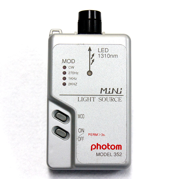 日本Graytechnos PHOTOM光纤检测仪用MINI 352光源光功率计