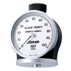 进口日本Asker橡胶硬度计CSC2型测量软海绵