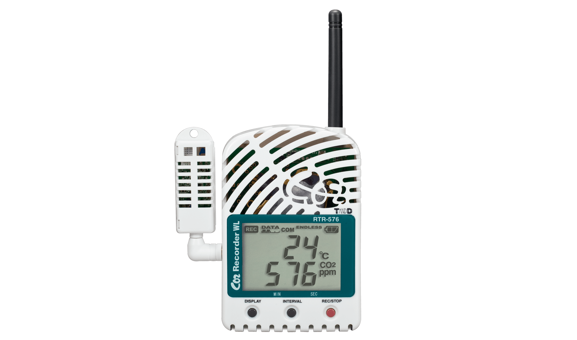 日本进口tandd无线二氧化碳记录仪RTR-576