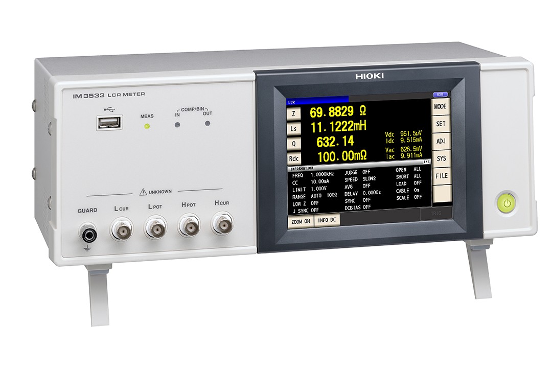 日本hioki进口日置LCR测试仪IM3536 电子测量仪表